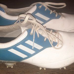 Adidas Adizero Tour Golf Shoes Men’s 12 WhiteBlue